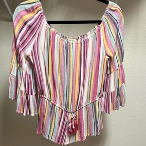 NWOT beautiful gauze blouse